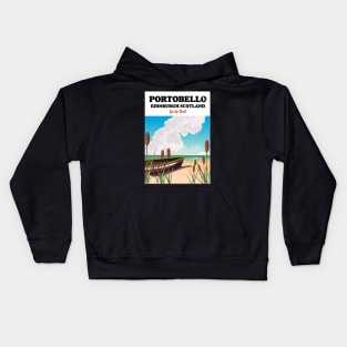 Portobello Beach Edinburgh Kids Hoodie